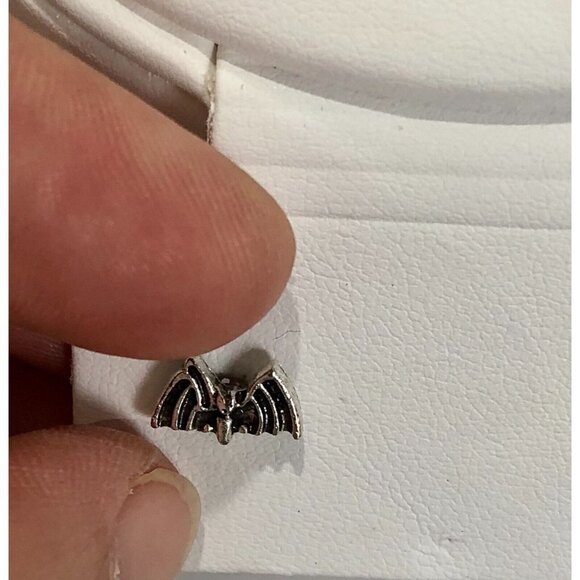 5/$20 Gothic Vampire Bat Mini Stud Earrings - Picture 3 of 5